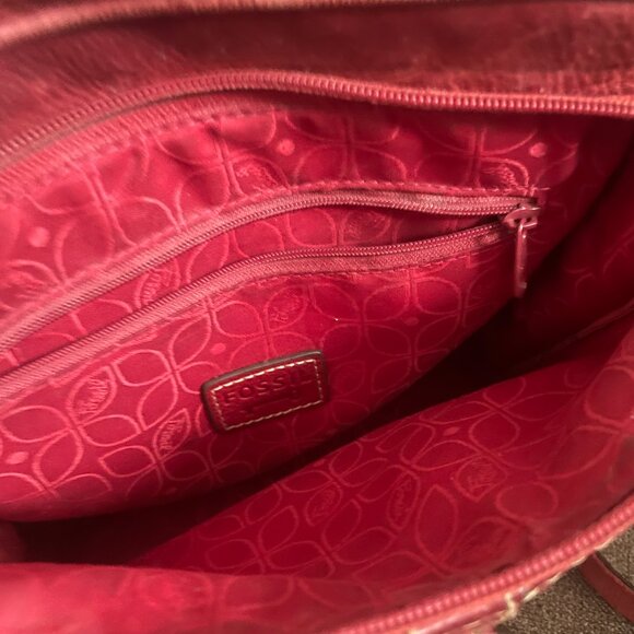 FOSSIL Vintage Red Crossbody bag - Picture 10 of 12
